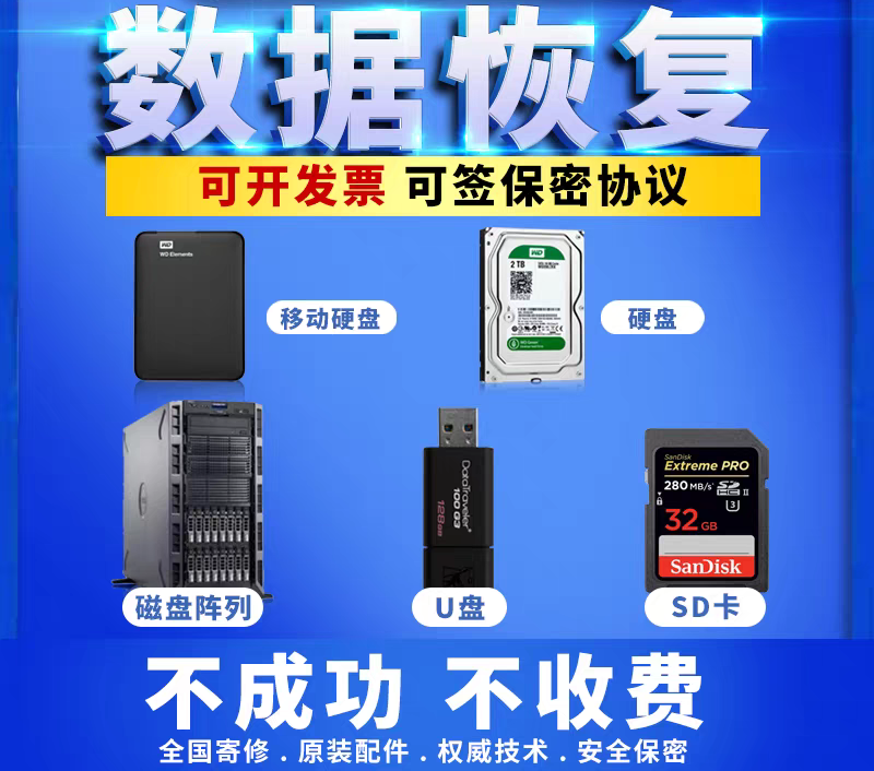 专业数据恢复